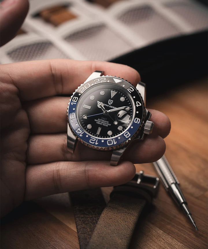 Automatisk GMT-Klocka